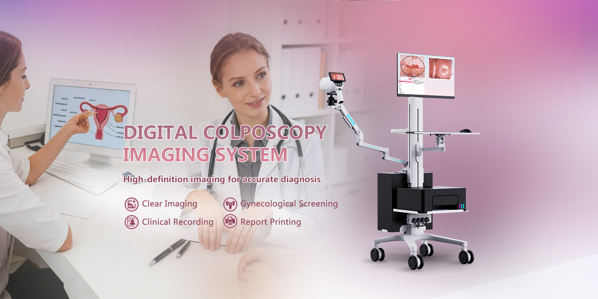 Digital colposcopy imaging system