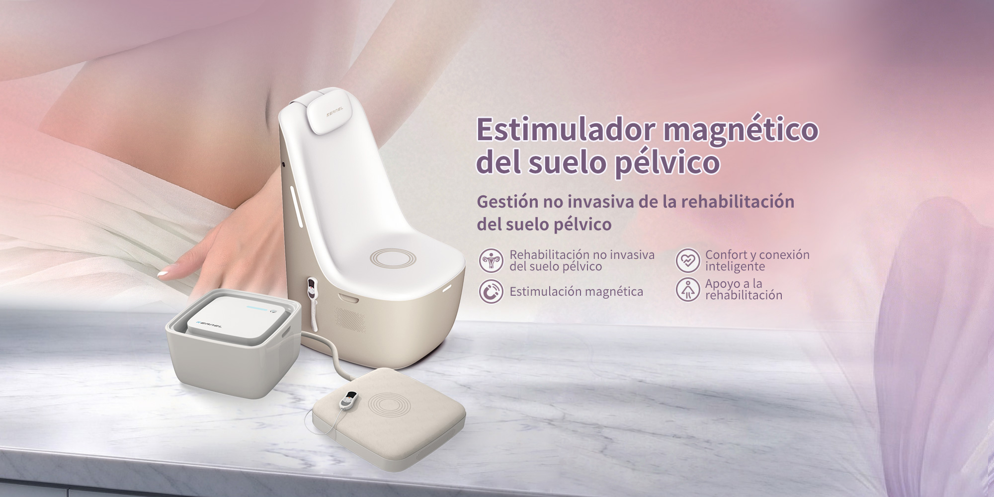 Estimulador magnético del suelo pélvico